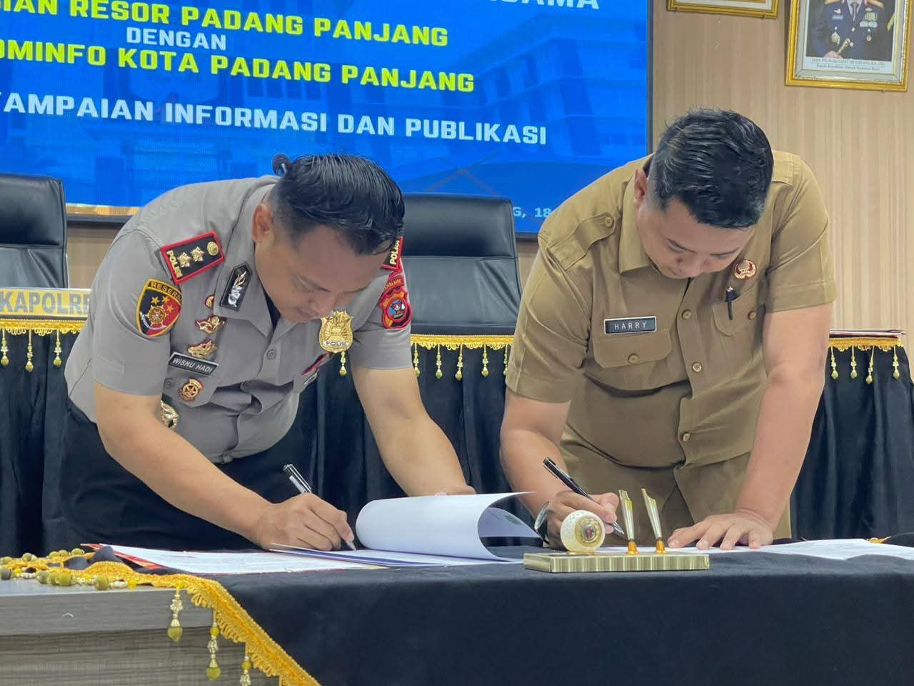 Penandatanganan MoU.